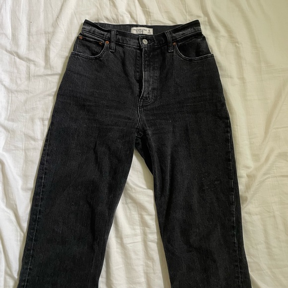 Abercombie and fitch curve love black jeans - Picture 1 of 4